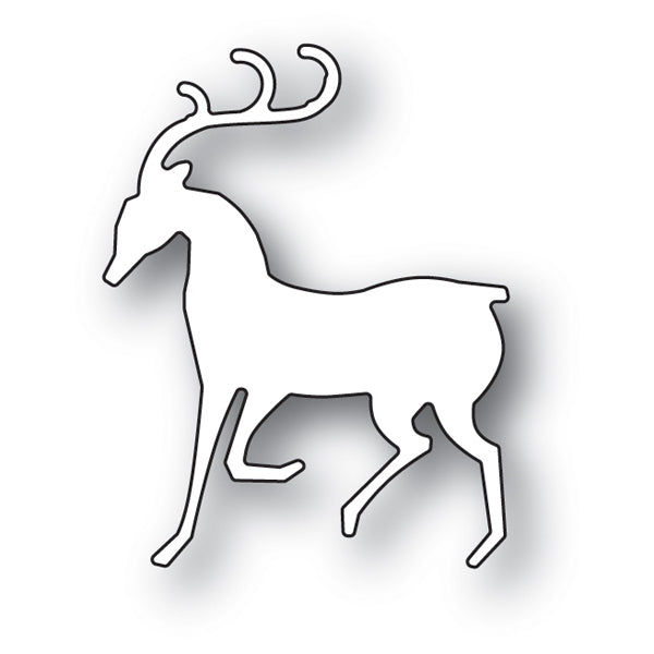 Poppystamps Die - Dashing Reindeer