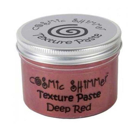 Cosmic Shimmer Texture Paste - Deep Red