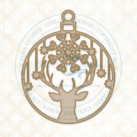 Blue Fern Studios - Deer Ornament