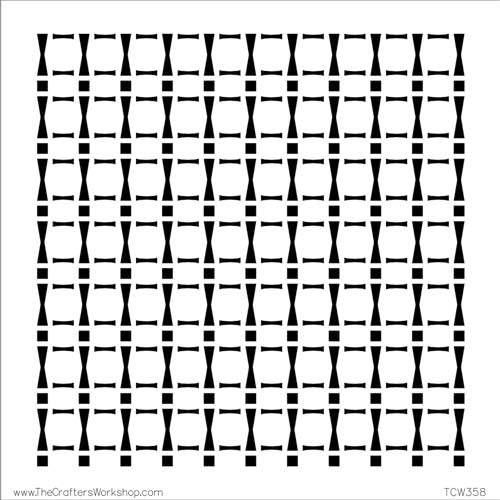 Crafter's Workshop 6x6 Template - Djembe Rhythms