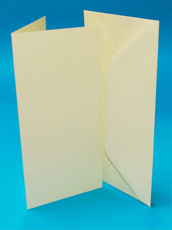 Craft UK Card Blanks & Envelopes - DL Ivory