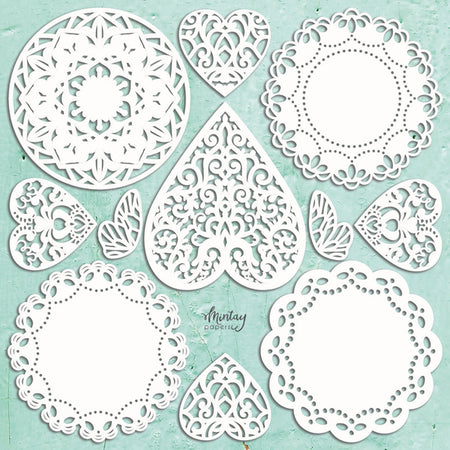 Mintay Papers - Chippies Doilies Set