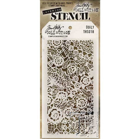 Tim Holtz Layering Stencil - Doily