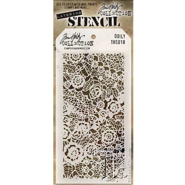 Tim Holtz Layering Stencil - Doily