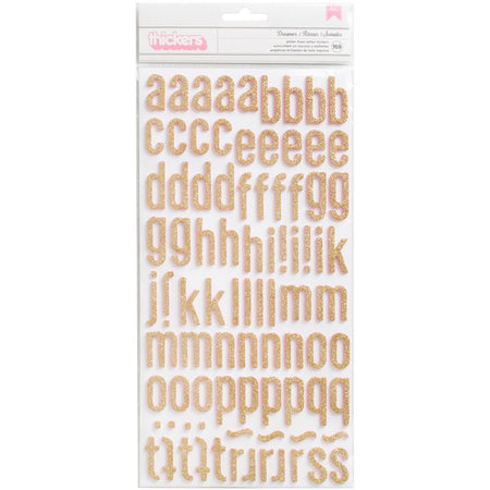 Crate Paper Chasing Dreams - Dreamer Glitter Foam Thickers