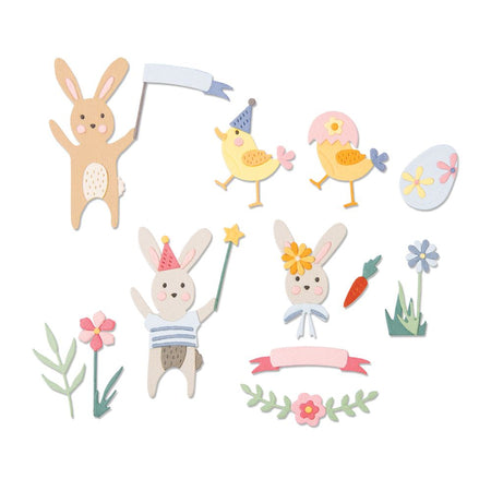 Sizzix Thinlits Die - Easter Celebration