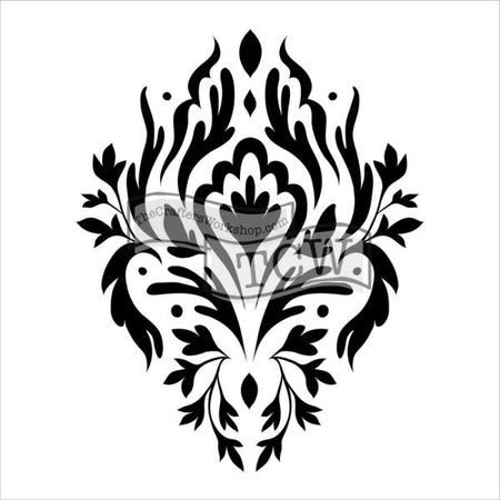 Crafter's Workshop 6x6 Template - Elegant Motif