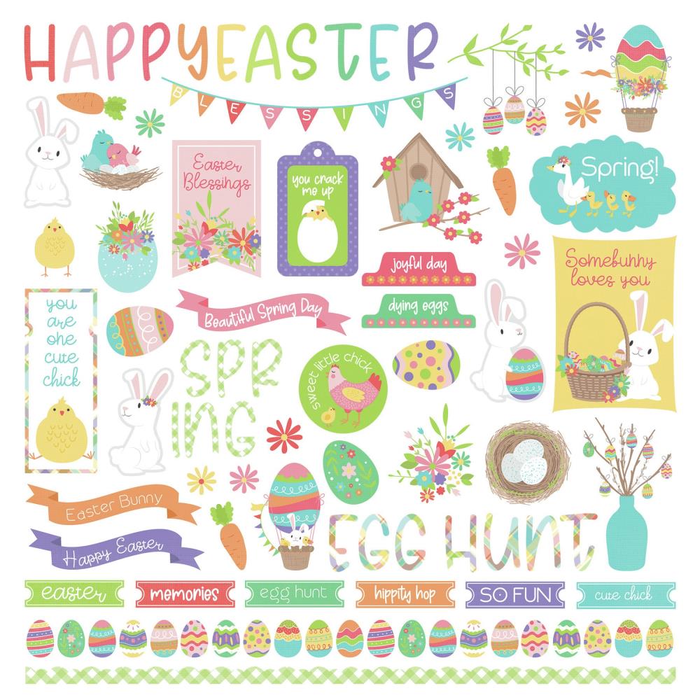 Photoplay Baskets of Bunnies - Element Stickers