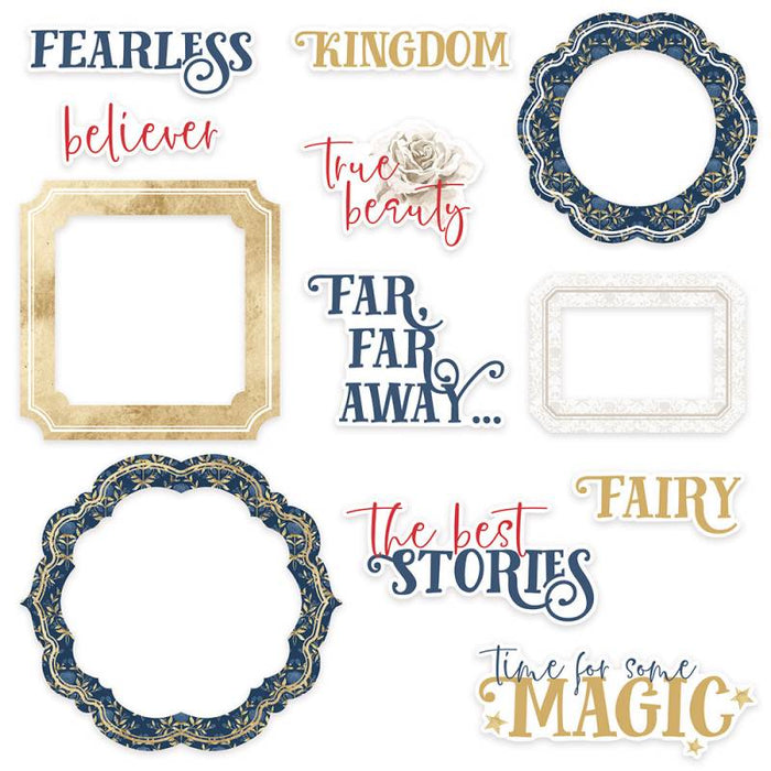P13 Once Upon A Time - Ephemera Frames & Words
