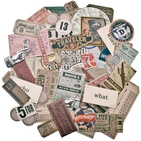 Tim Holtz Idea-ology - Ephemera Pack Expedition