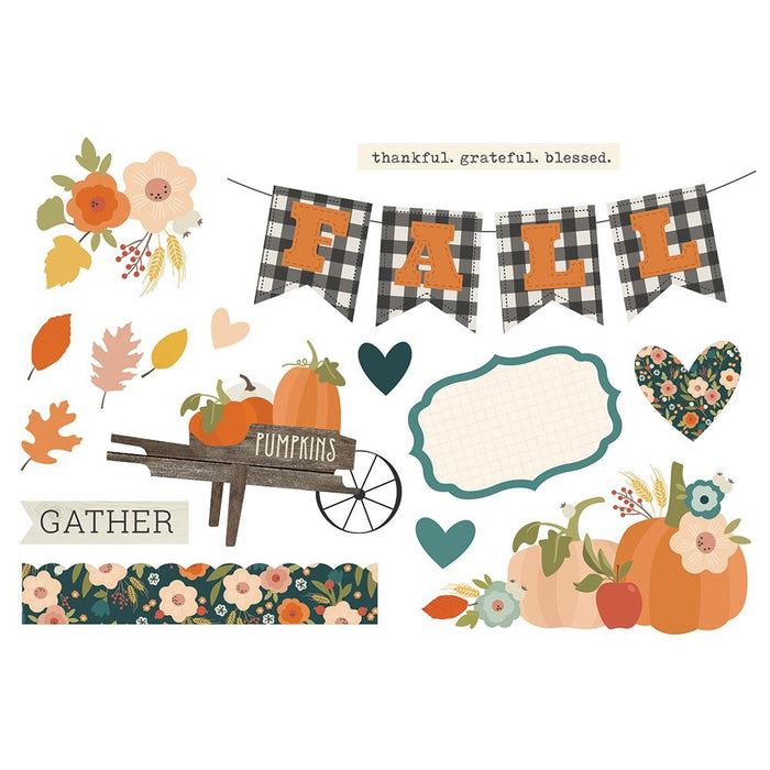 Simple Stories Page Pieces - Fall