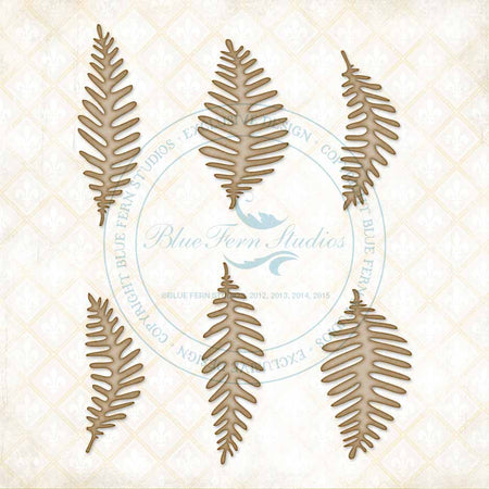 Blue Fern Studios Chipboard - Fern Leaves