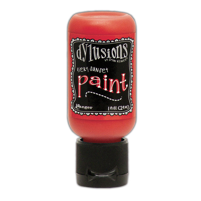 Dylusions 1oz Paint - Fiery Sunset