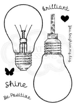 Woodware Clear Magic Singles Stamps - Fill Me Lightbulb
