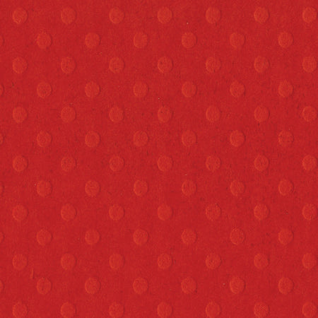 Bazzill 12x12 Dotted Swiss - Fireball
