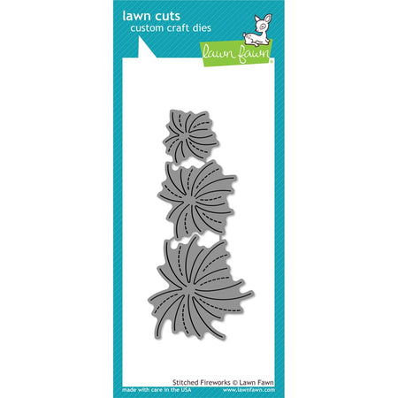 Lawn Fawn Craft Die - Stitched Fireworks
