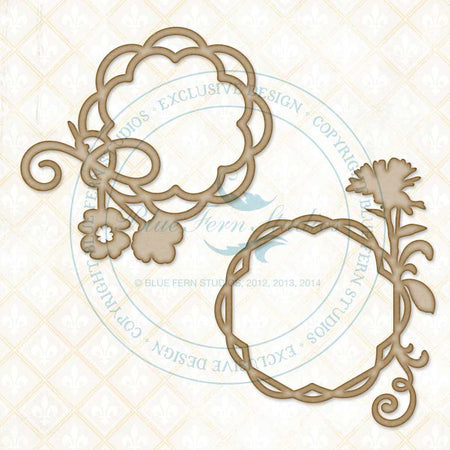 Blue Fern Studios - Floral Circles