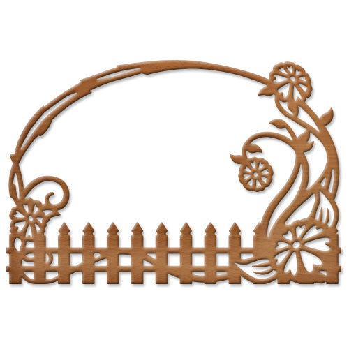 Spellbinders D-Lites - Floral Fence