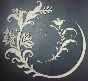 Dusty Attic - Floral Frame Set