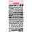 Bella Blvd Florence Alphabet Stickers - Black