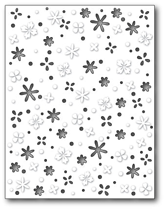 Memory Box Die - Flower Meadow Background
