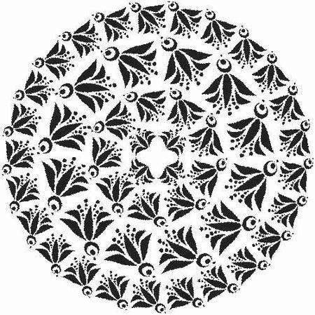 Crafter's Workshop 6x6 Template - Flying Bird Doily