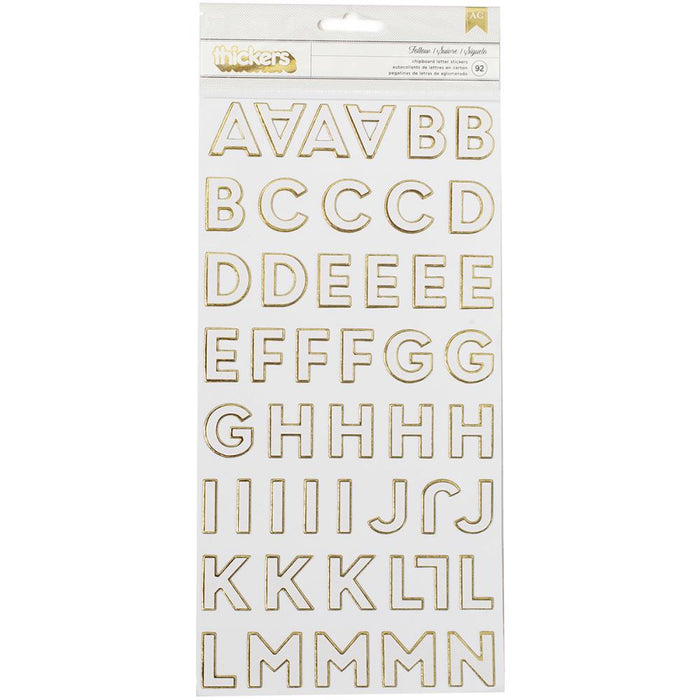 American Crafts DIY Shop - Follow Chipboard Thickers