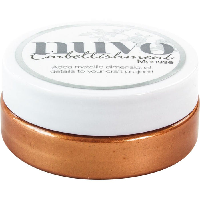Tonic Studios Nuvo Embellishment Mousse - Fresh Copper