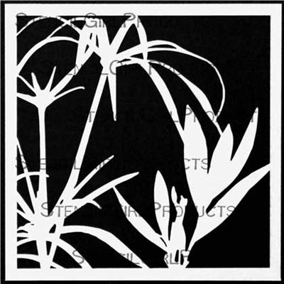 StencilGirl 6x6 Stencil - Garden At Nemours