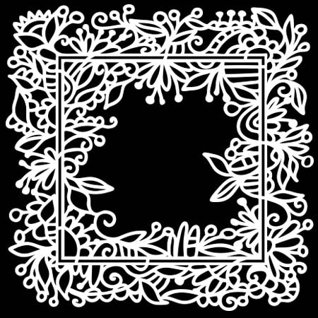 Crafter's Workshop 6x6 Template - Garden Frame