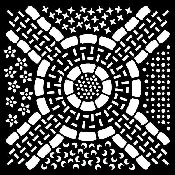 That Special Touch 6x6 Mask - Down the Garden Path