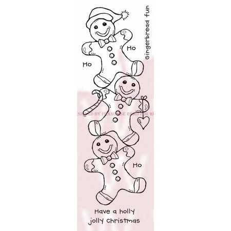 Woodware Clear Magic Singles Stamps - Gingerbread Men