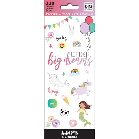 Me & My Big Ideas Stickers - Little Girl
