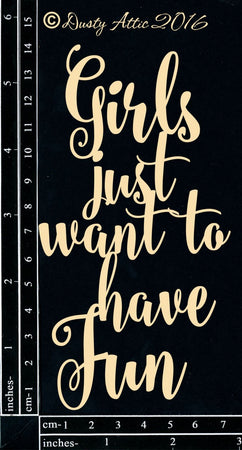 Dusty Attic - Girls Just Want To...