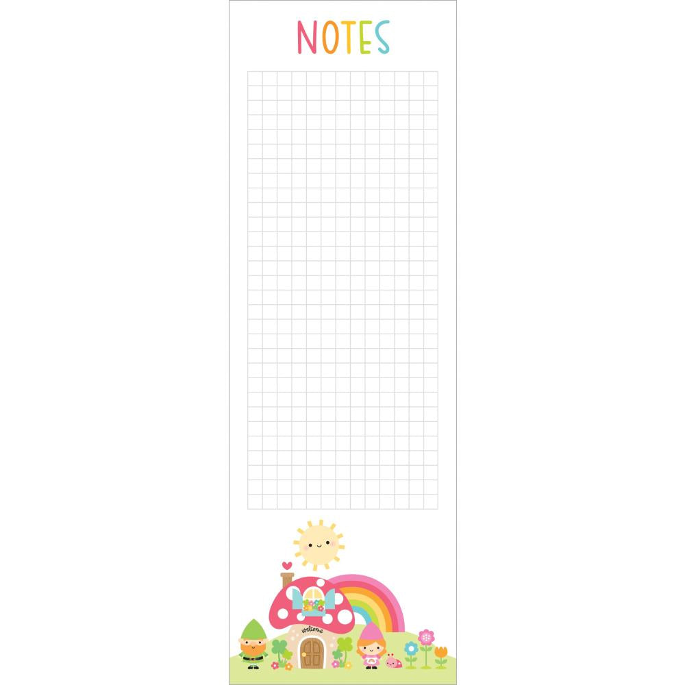 Doodlebug Design Over The Rainbow - Gnome Sweet Gnome Notepad
