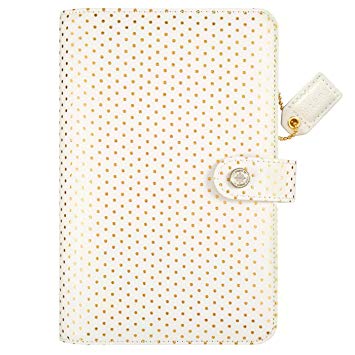 Websters Pages Color Crush Personal Planner - Gold Dot
