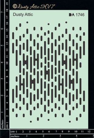 Dusty Attic Stencil - Gradient