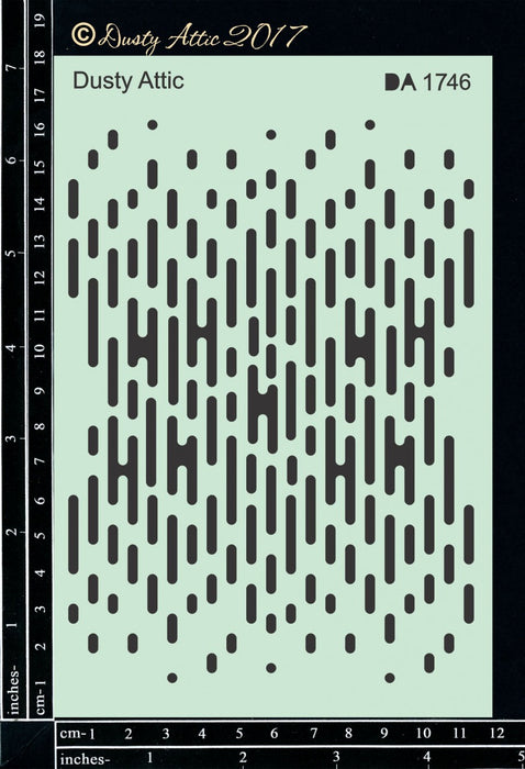 Dusty Attic Stencil - Gradient