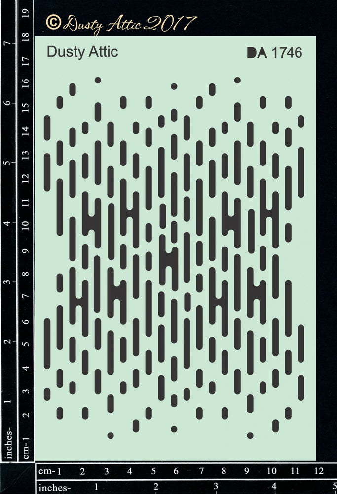 Dusty Attic Stencil - Gradient