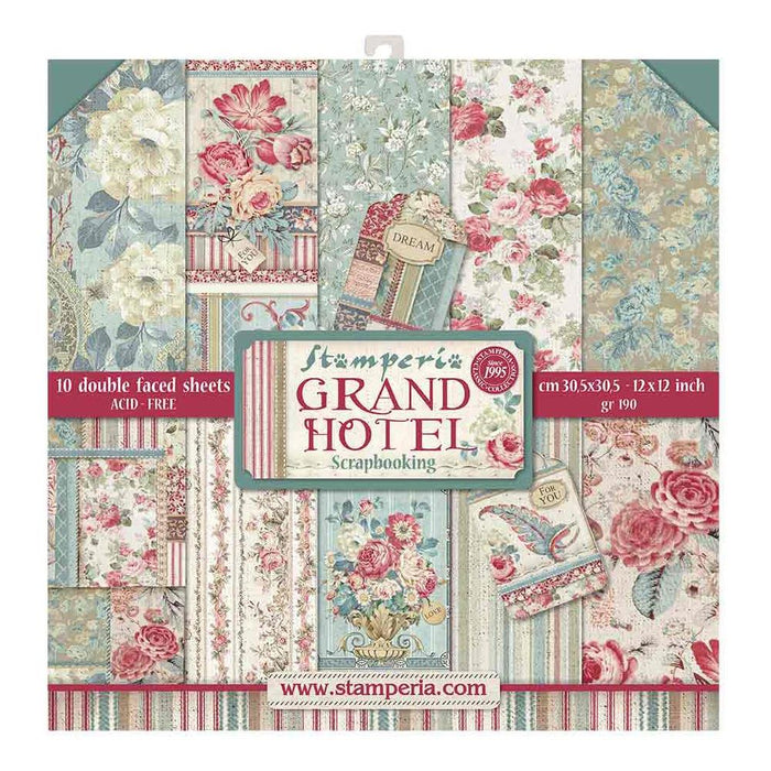 Stamperia Grand Hotel - Paper Pack