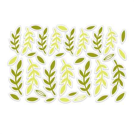 Pretty Little Studio Beautiful Day - Greenery Die-Cuts