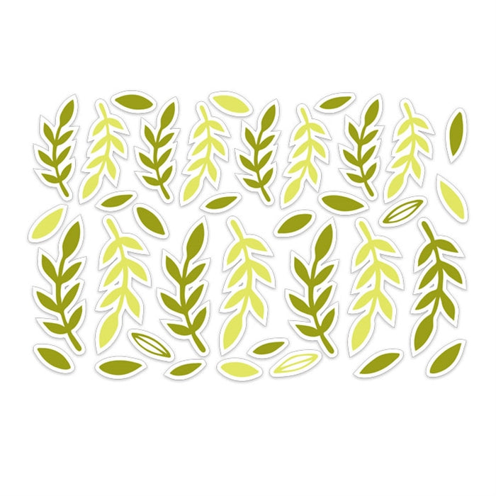 Pretty Little Studio Beautiful Day - Greenery Die-Cuts