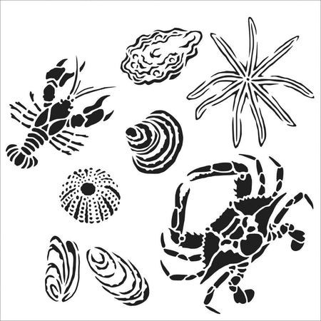 Crafter's Workshop 6x6 Template - Gulf Coast Creatures