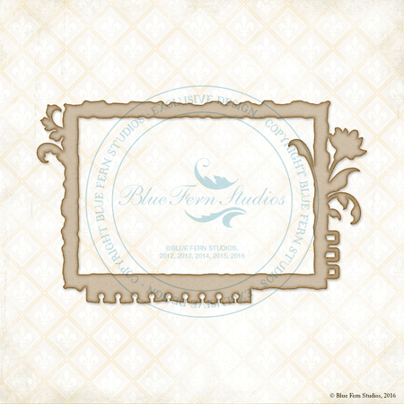 Blue Fern Studios Chipboard - Happy Accident Frame