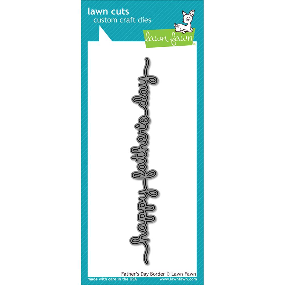 Lawn Fawn Craft Die - Father's Day Border