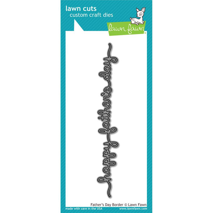 Lawn Fawn Craft Die - Father's Day Border