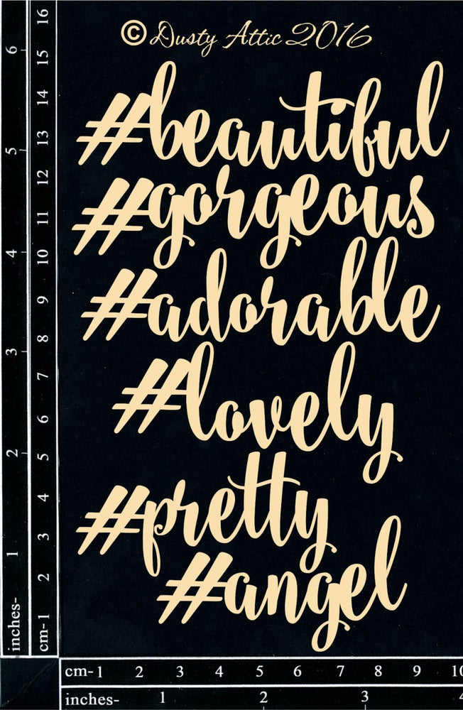 Dusty Attic - Hashtag Sayings #2