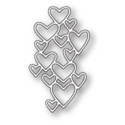 Poppystamps Die - Heart Stream