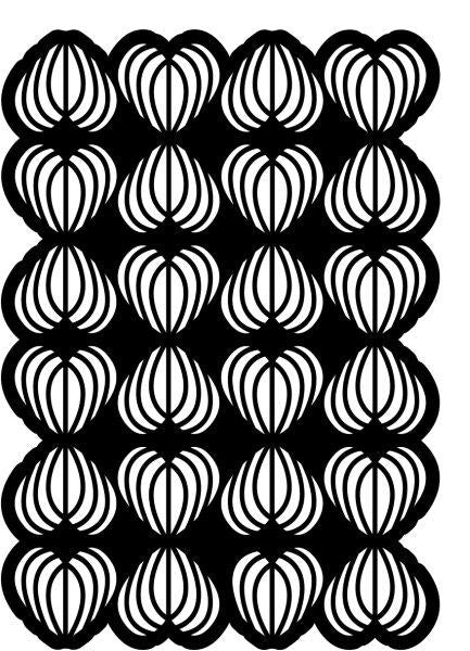 Creative Expressions A5 Stencil - Hearts Delight