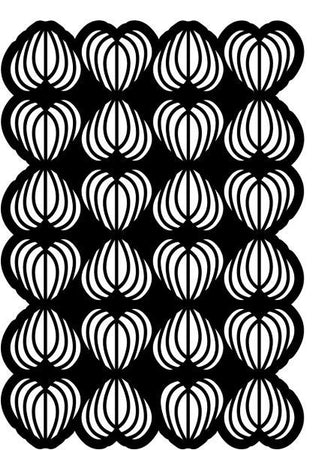 Creative Expressions A5 Stencil - Hearts Delight